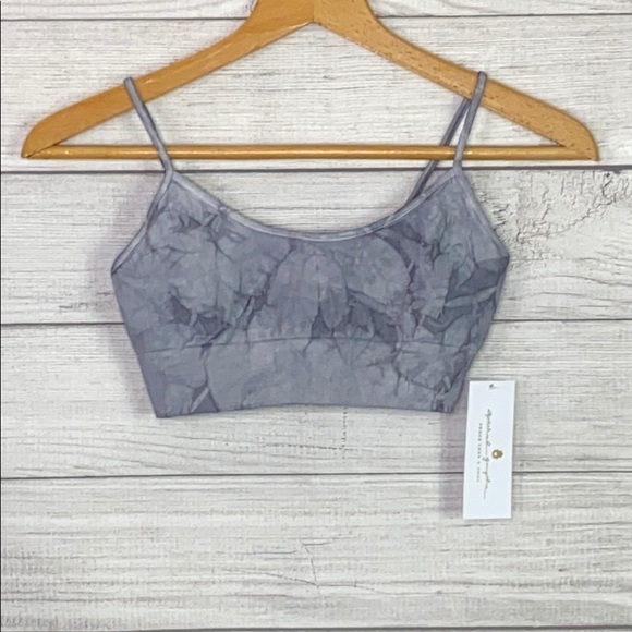 NWT- Spiritual Gangster Seamless Scoop Tie Dye Bra - Picture 3 of 10